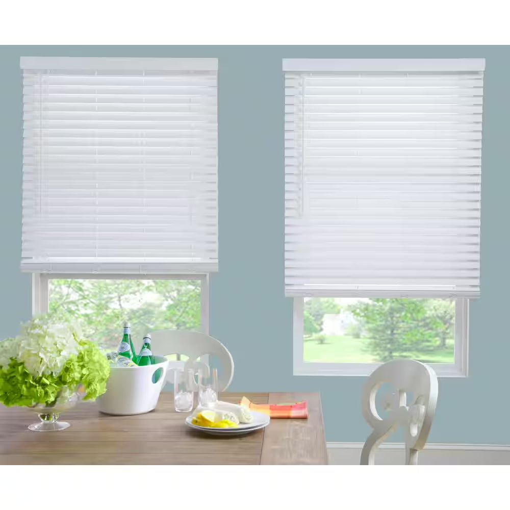 Cordless 2 In. Faux Wood Blinds