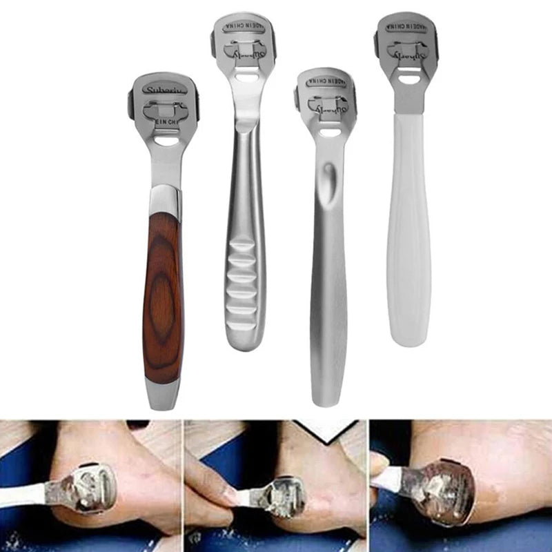 Foot Callus Shaver Raspheel Hard Skin Remover Hand Feet Pedicure Razor Tool Shavers Stainless Steel 