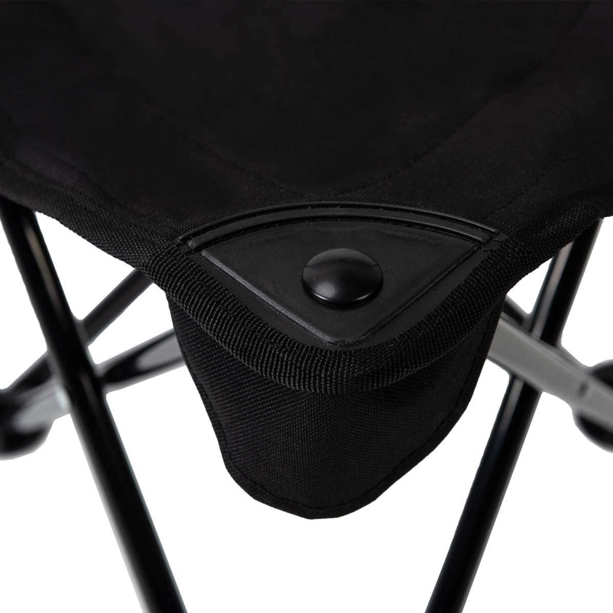 Travel Chair Ultimate Slacker 2.0 - Small Folding Tripod Chair with Backrest for Outdoor Adventures