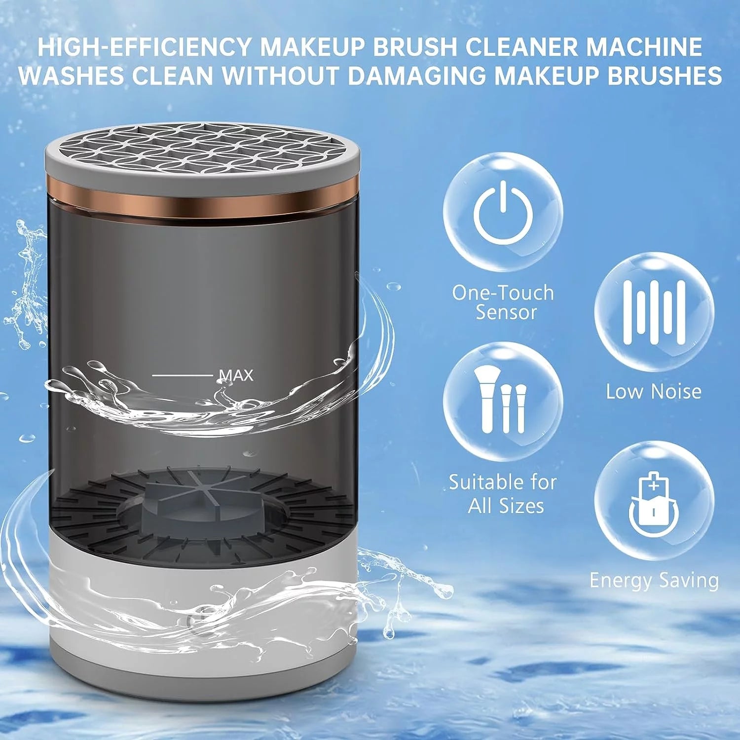 Electric Makeup Brush Cleaner Machine, USB Make up Brush Cleaner,Portable Electric Makeup Brush Cleaner