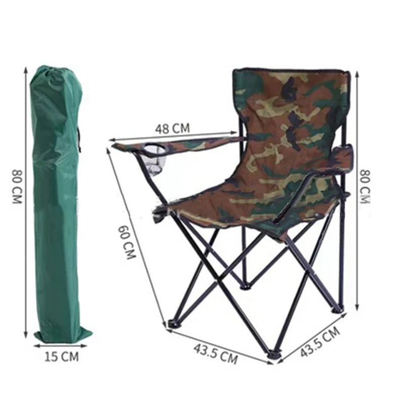 Portable Chair Outdoor Portable for  Fishing Beach Hiking 