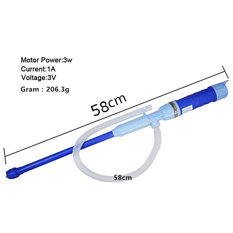 3 in 1 Oil Pump Electric Non-Corrosive Liquids for  Fuel and Water 