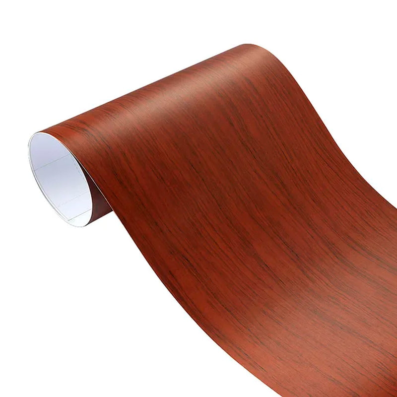 Self-Adhesive Wood Grain Textured Car Vinyl Wrap Film