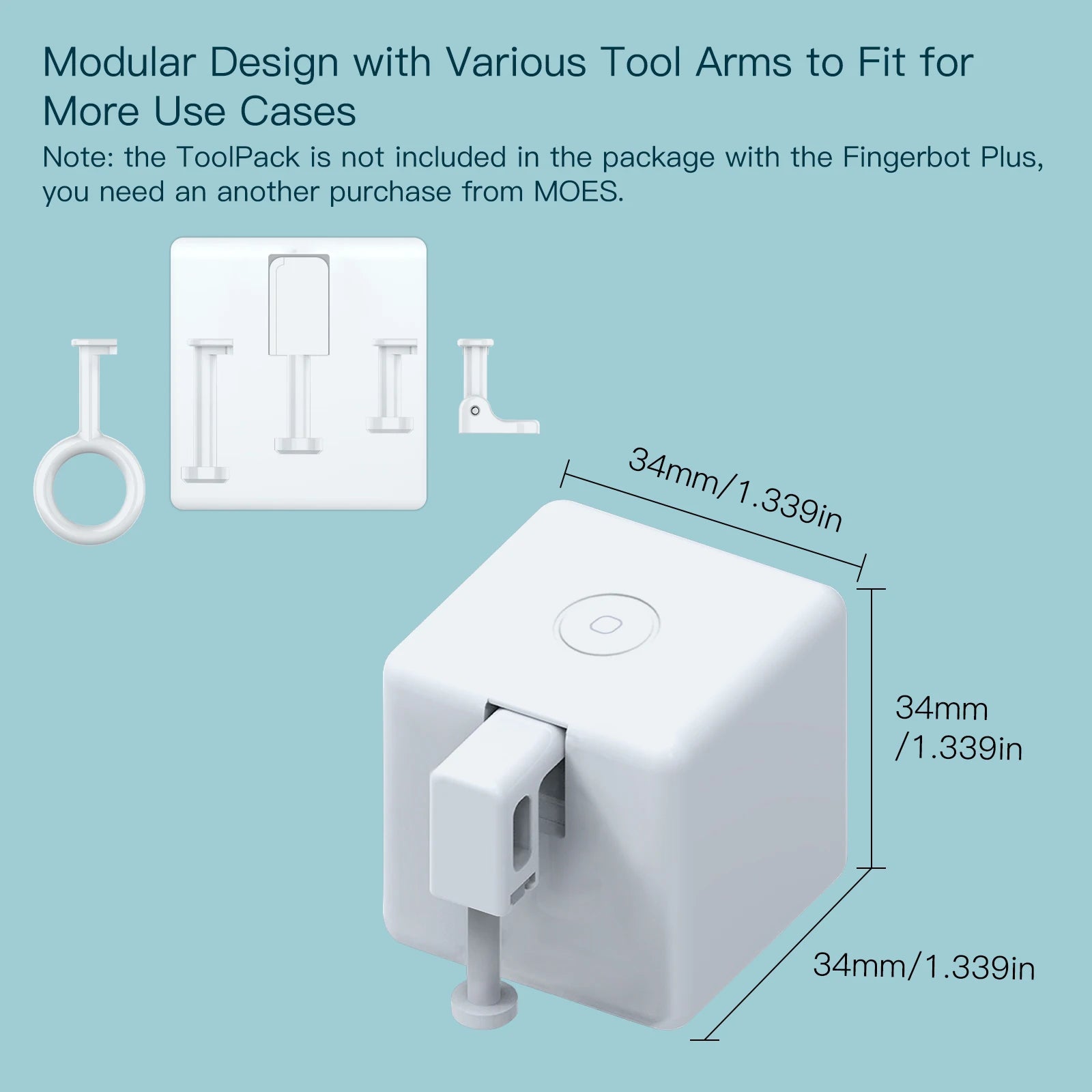 Wiring-Free Wireless Remote Control Switch Bot - Automatic Finger Click Switch