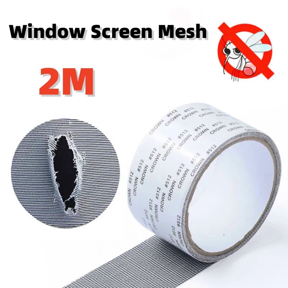 Self-Adhesive Window Screen Mesh Repair Tape - Mosquito Net Fix & Repair Tool