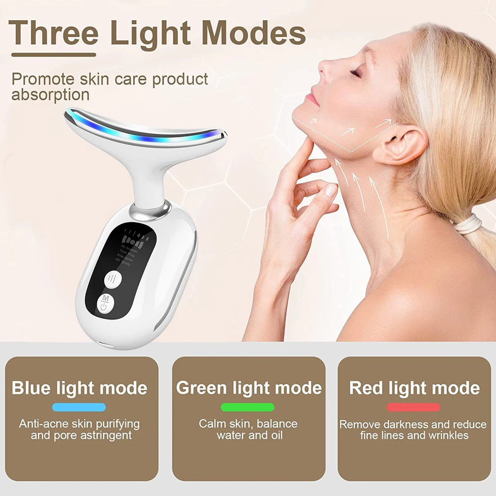 Face Lifting Massager Anti-aging Facial Massage Anti Wrinkle Skin Tightening for Neck and Face Massager EMS