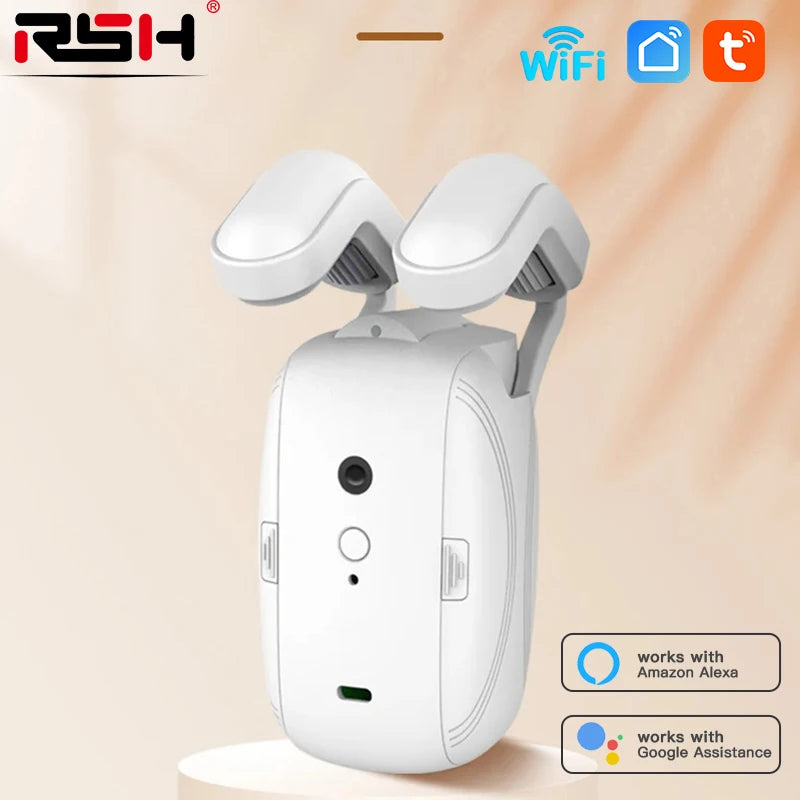 Smart WIFI/BL Electric Curtain Opener with Remote Control