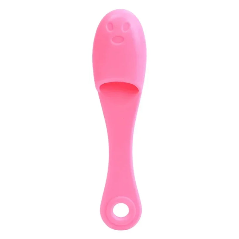 Silicone Nose Brush - Double-Sided Facial Pore Cleaner & Blackhead Remover