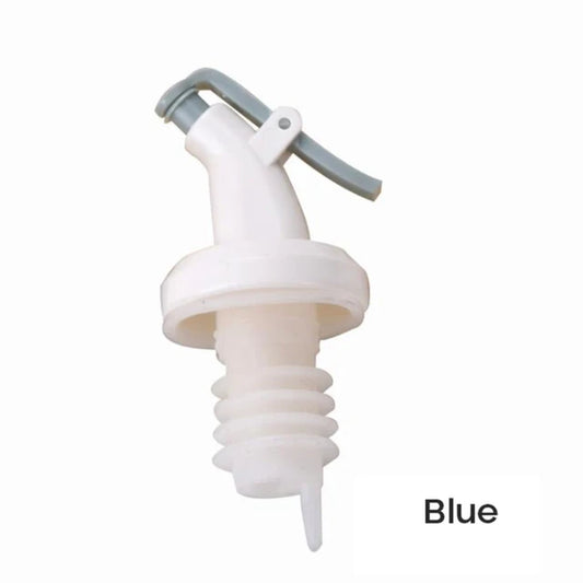 Oil Bottle Stopper Rubber Lock Plug Seal Leak-Proof Food Grade Plastic Nozzle Sprayer Liquor Dispenser Wine Pourers Bar Tools