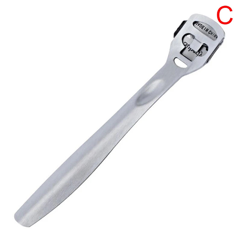 Foot Callus Shaver Raspheel Hard Skin Remover Hand Feet Pedicure Razor Tool Shavers Stainless Steel 