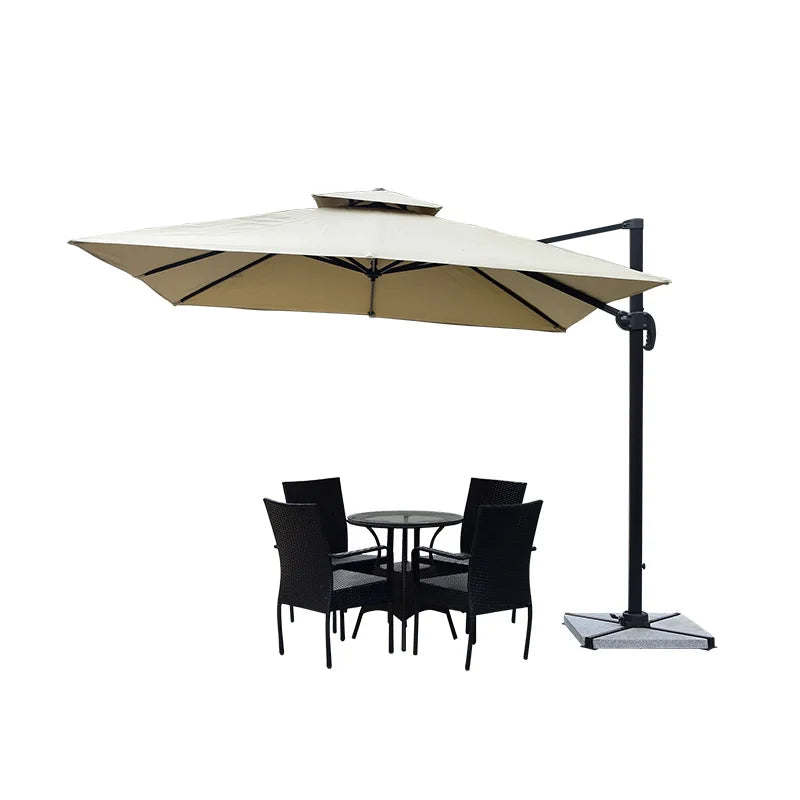 Garden Umbrella 3Mx3M Square Umbrella for Outdoor Patio