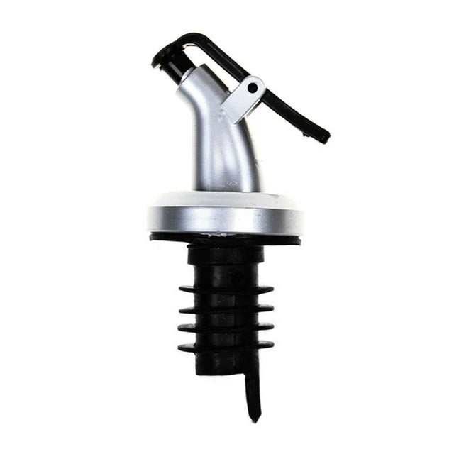 Oil Bottle Stopper Rubber Lock Plug Seal Leak-Proof Food Grade Plastic Nozzle Sprayer Liquor Dispenser Wine Pourers Bar Tools