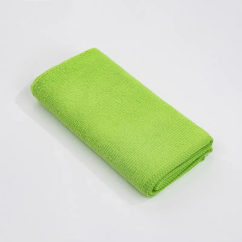 5Pcs Microfiber Cleaning Cloths | Assorted Colors | 30x30cm | Streak-Free & Highly Absorbent