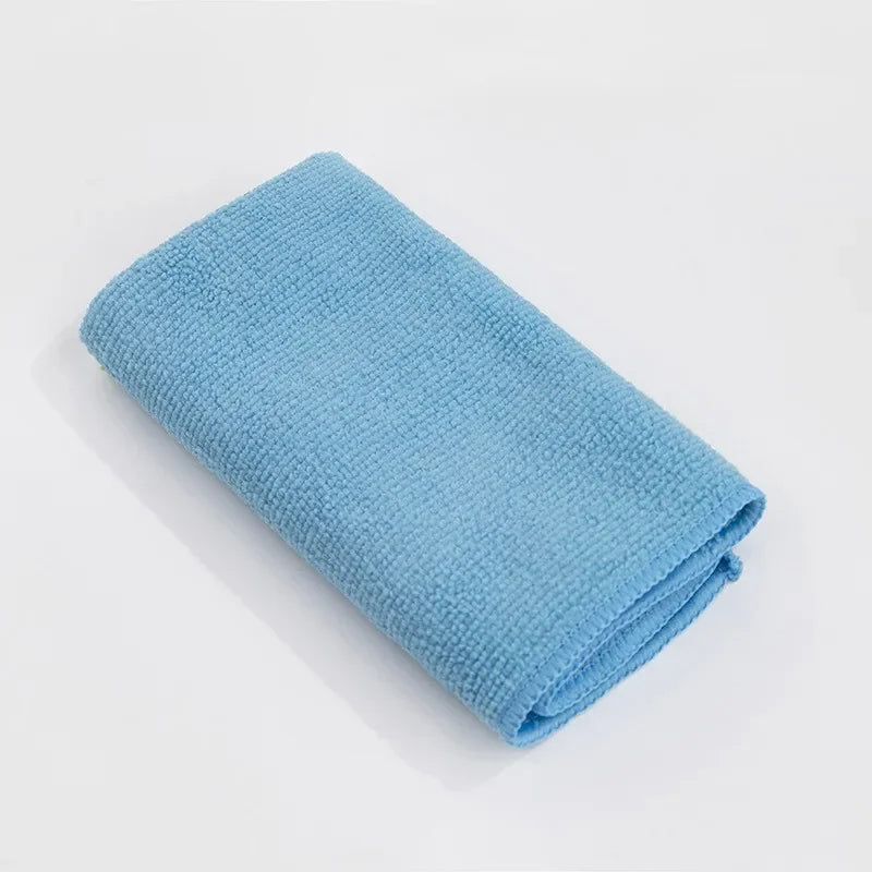 5Pcs Microfiber Cleaning Cloths | Assorted Colors | 30x30cm | Streak-Free & Highly Absorbent