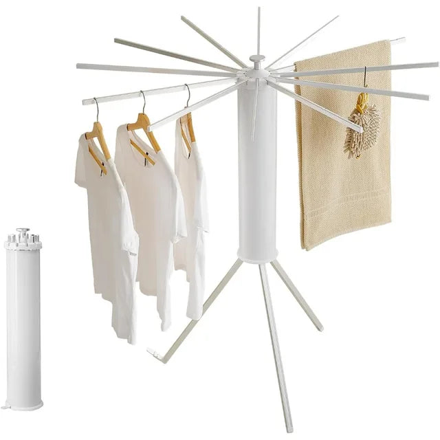 Tripod Clothes Drying Rack, Garment Rack Portable and Foldable Space-Saving Laundry Drying Rack