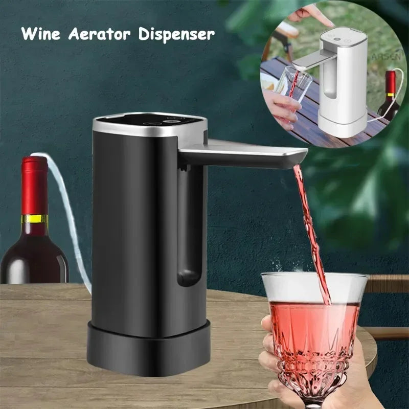 Smart Alcohol Dispenser: High-End, Adjustable Whiskey & Liquor Pump with Precision Pouring – Electric Wine Decanter for Professionals