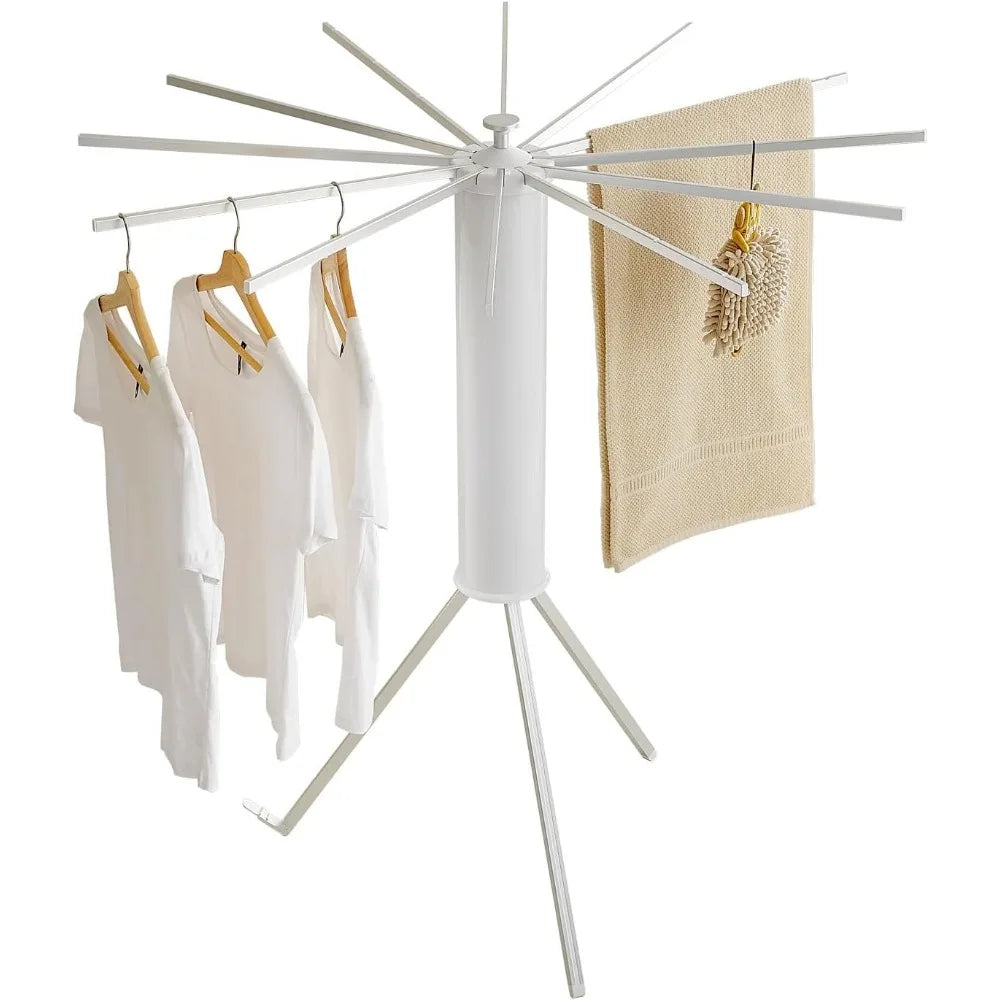 Tripod Clothes Drying Rack, Garment Rack Portable and Foldable Space-Saving Laundry Drying Rack