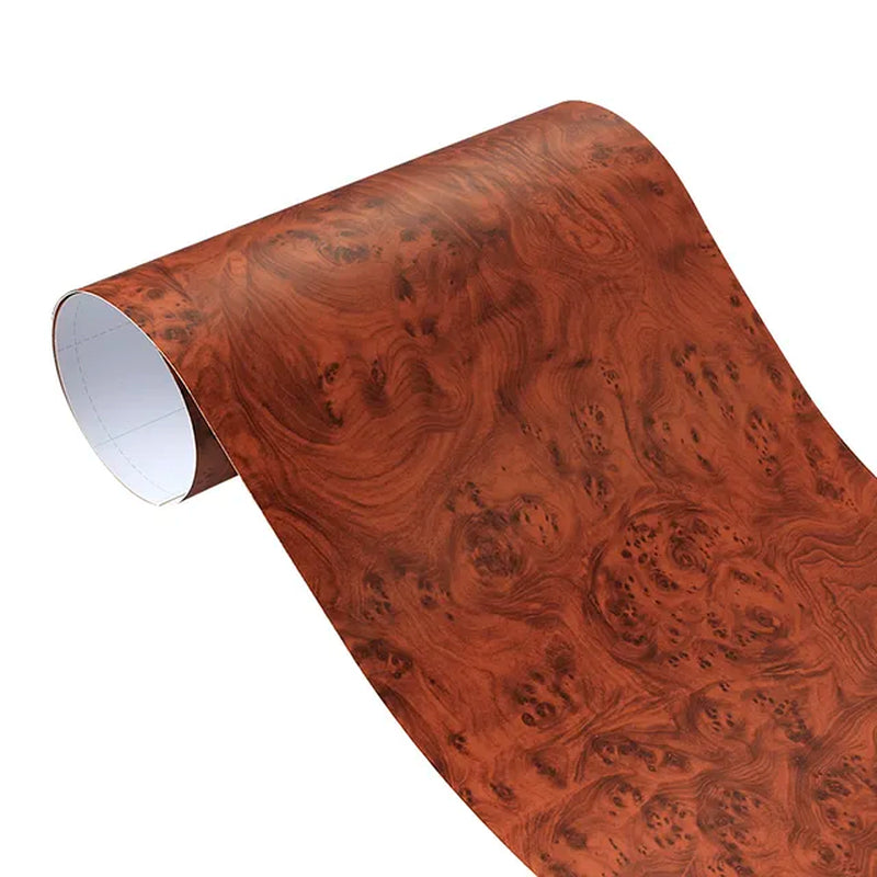 Self-Adhesive Wood Grain Textured Car Vinyl Wrap Film