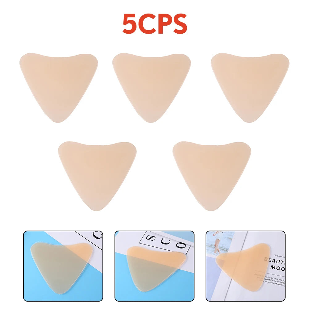 5-1Pc Reusable anti Wrinkle Chest Pad Silicone Face Skin Care anti Aging Breast Lifting Chest Transparent Patch Flesh Skin Care