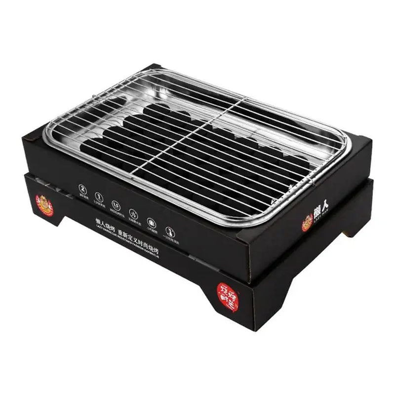 Portable Disposable Charcoal Grill - Compact BBQ for Camping and Outdoor Adventures