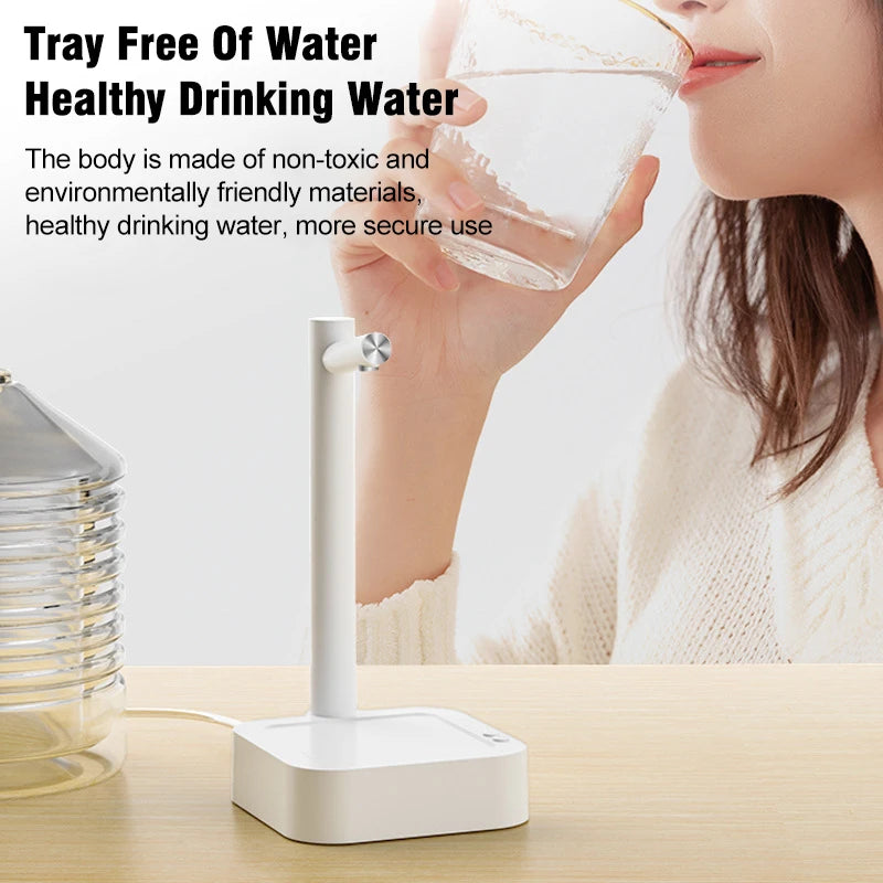 Electric Water Pump Wireless Gallon Water Pump Barreled Smart Automatic Quantitative Desktop Drinking Water Pumpin