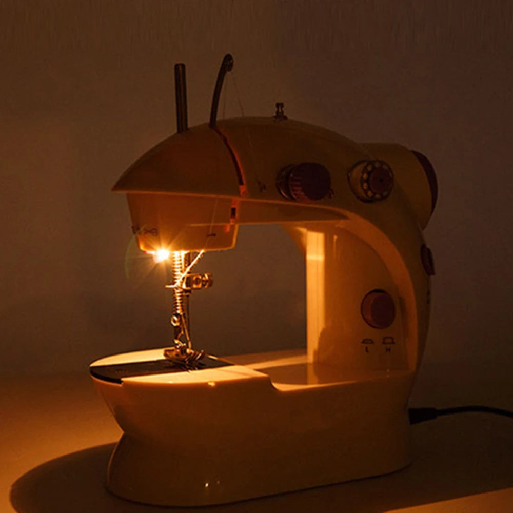 Portable Electric Sewing Machine with Light and Speed Control