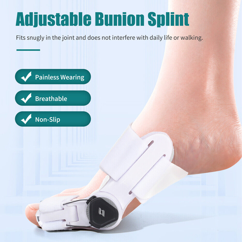 Hallux Valgus Pain Relief Support Big Toe Bunion Straightener Splint Corrector