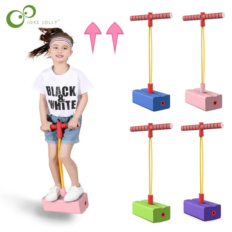 Kids' Frog Jump Balance Toy: Outdoor Exercise Equipment for Boys and Girls, Promotes Growth and Fitness with Bouncing Sound XPY Outdoor Exercise Equipment for Boys and Girls,